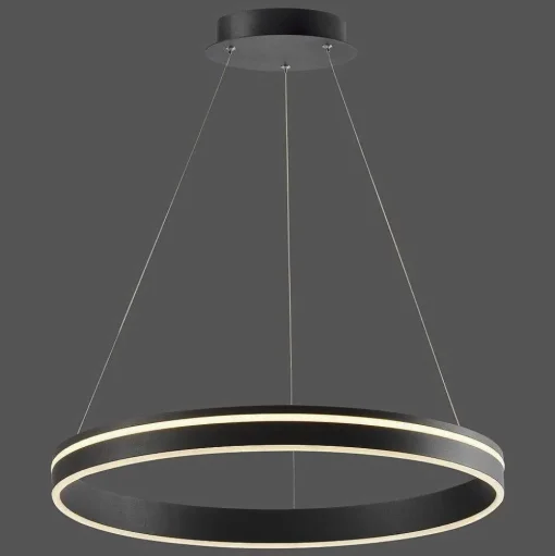 Suspension Paul Neuhaus Q-Vito Led Anthracite, 1 Lumiere, Telecommandes